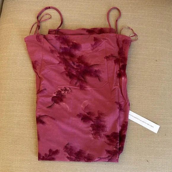 Reformation Pink Floral Midi Dress - Picture 4 of 9